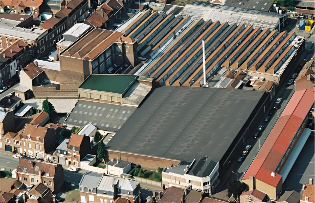 L'entreprise Sigier Capelle vue du ciel