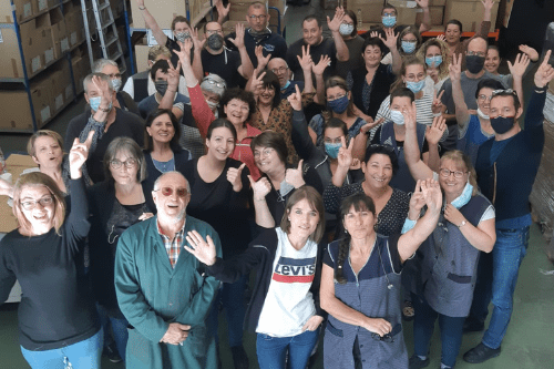 L’équipe de la Société Choletaise de Fabrication